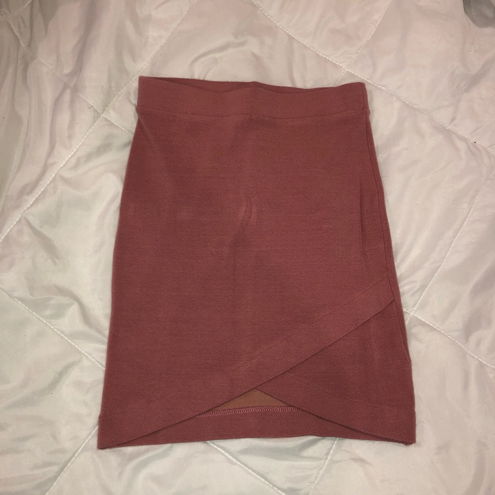 Fitted Mini Skirt
